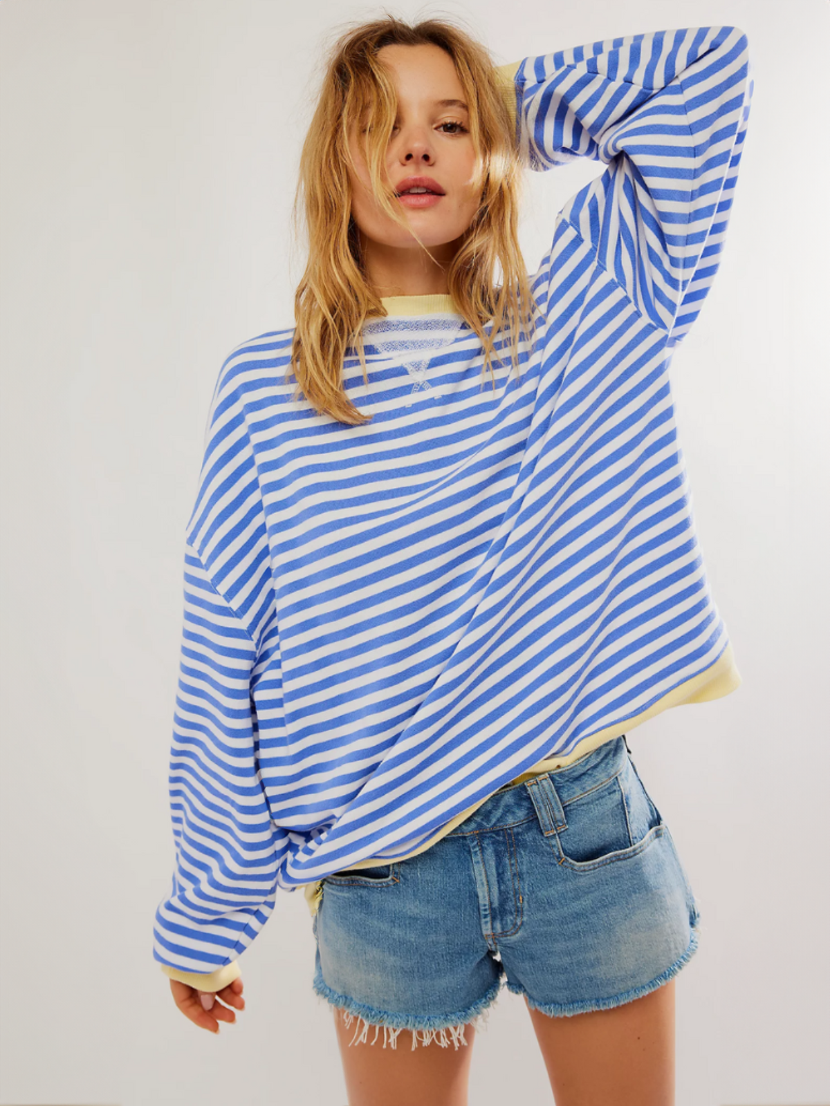 Lucy | Gestreifter Pullover