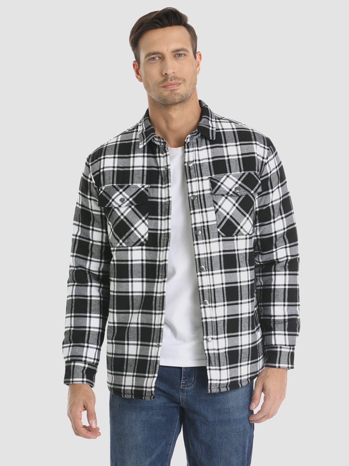 Jack™ - Gestreifte Flanelljacke