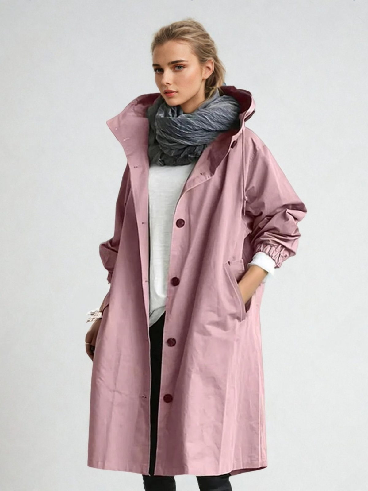 Luna – Eleganter wasserabweisender Trenchcoat