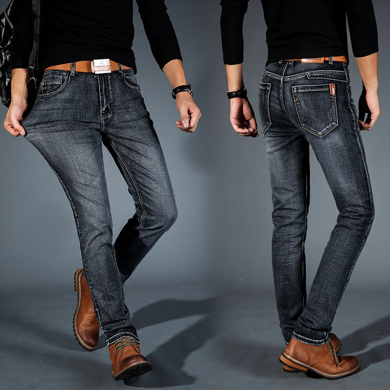 Owen | Schmal geschnittene Stretch-Jeans