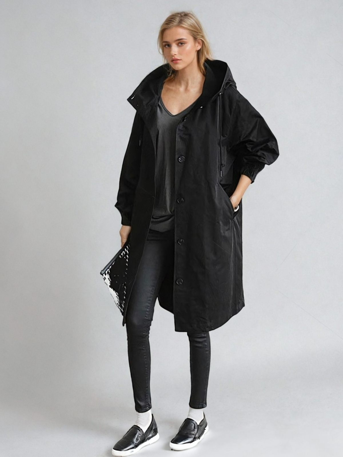 Luna – Eleganter wasserabweisender Trenchcoat