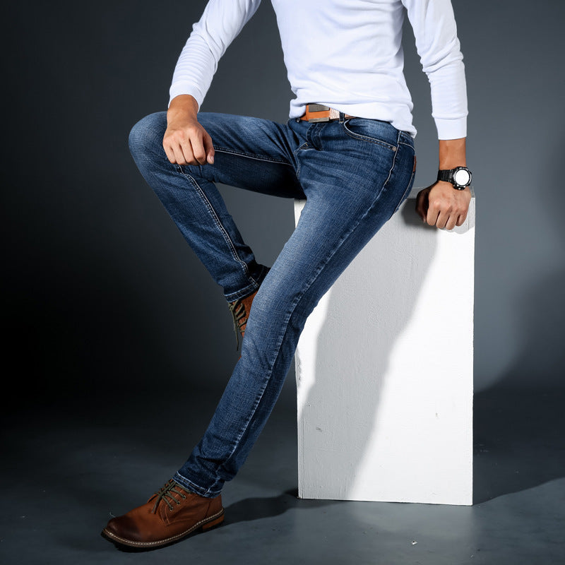 Owen | Schmal geschnittene Stretch-Jeans