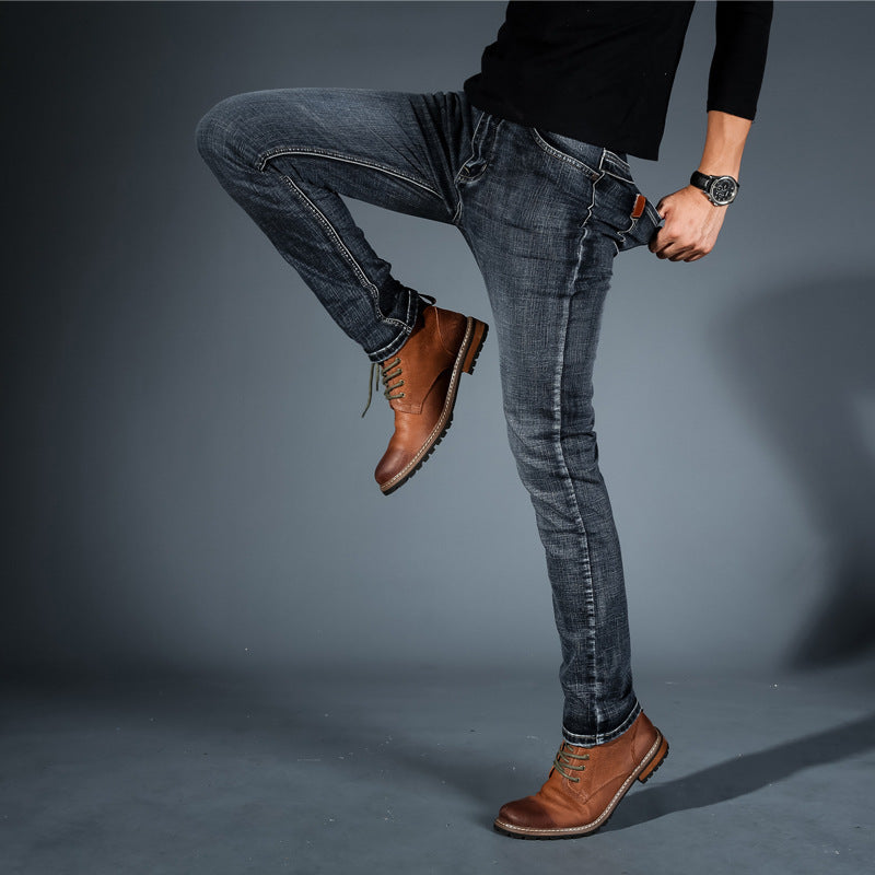 Owen | Schmal geschnittene Stretch-Jeans