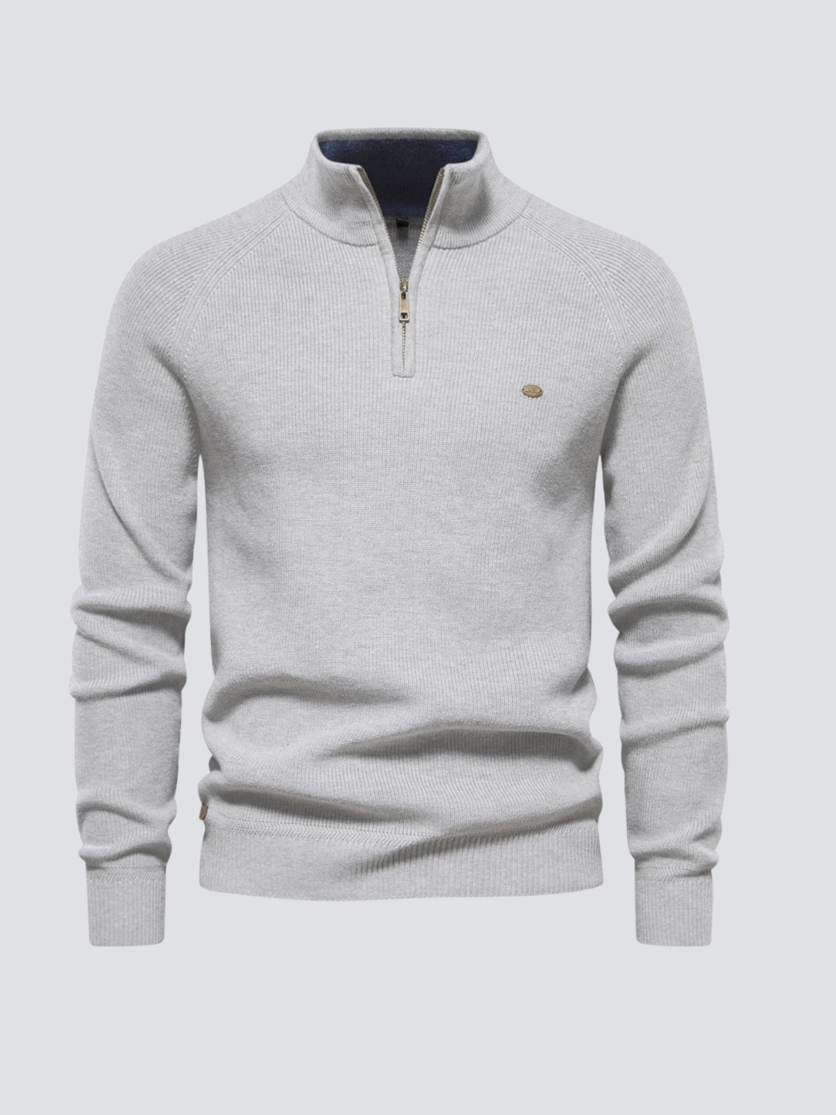 Max - Stilvoller Zip-Up Pullover