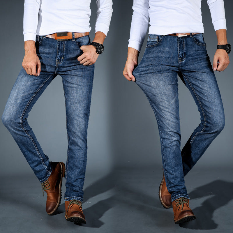 Owen | Schmal geschnittene Stretch-Jeans