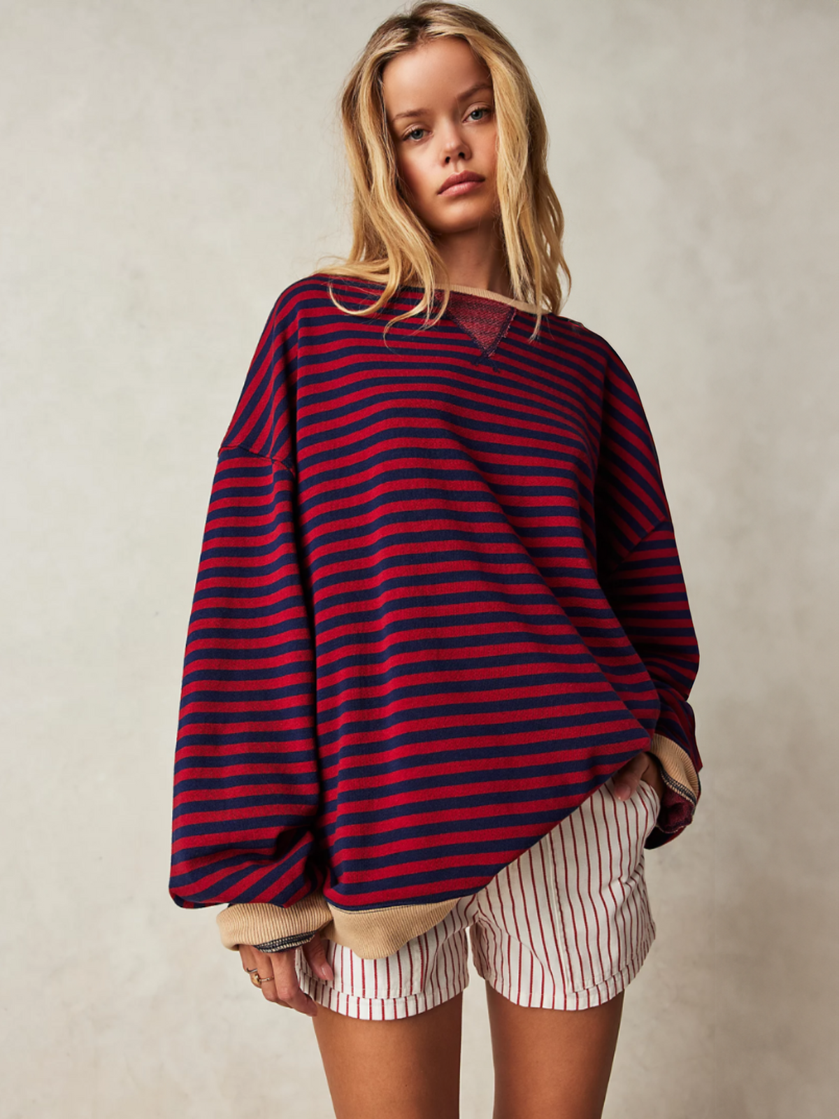 Lucy | Gestreifter Pullover