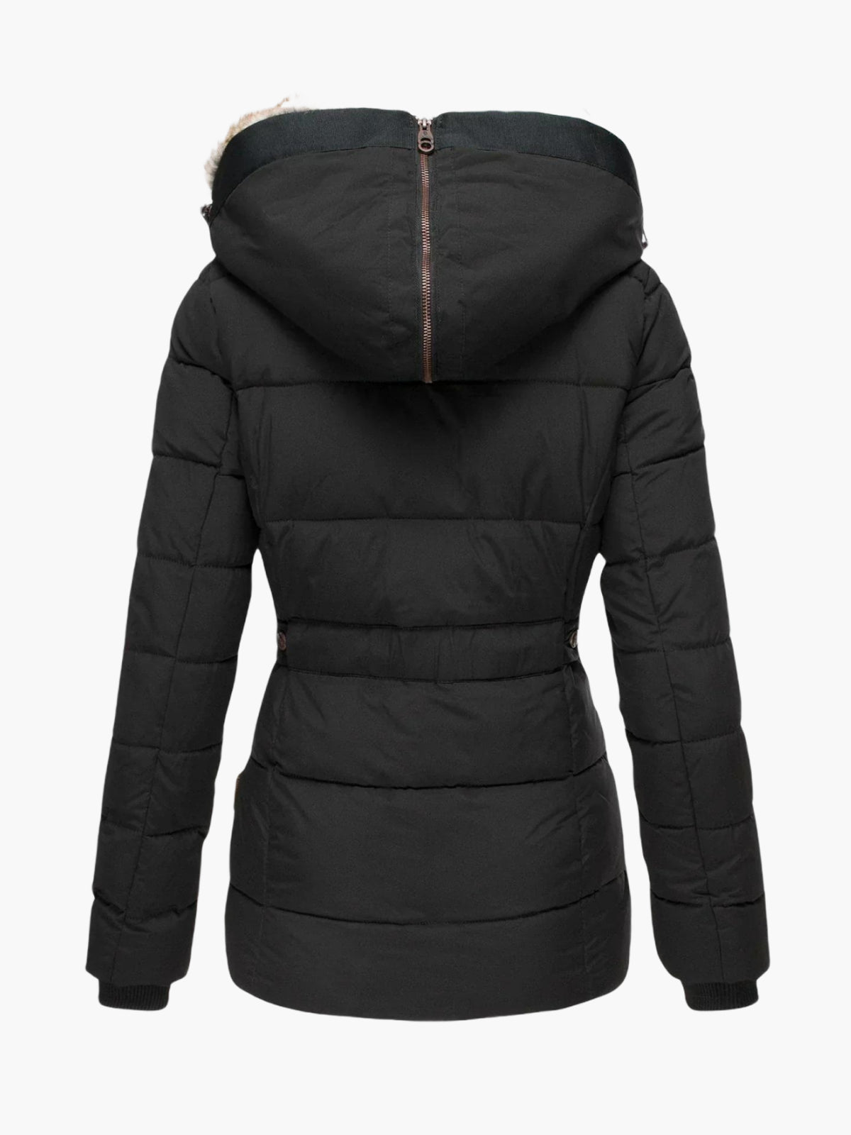 Hanne | Fellgefütterte Winterjacke