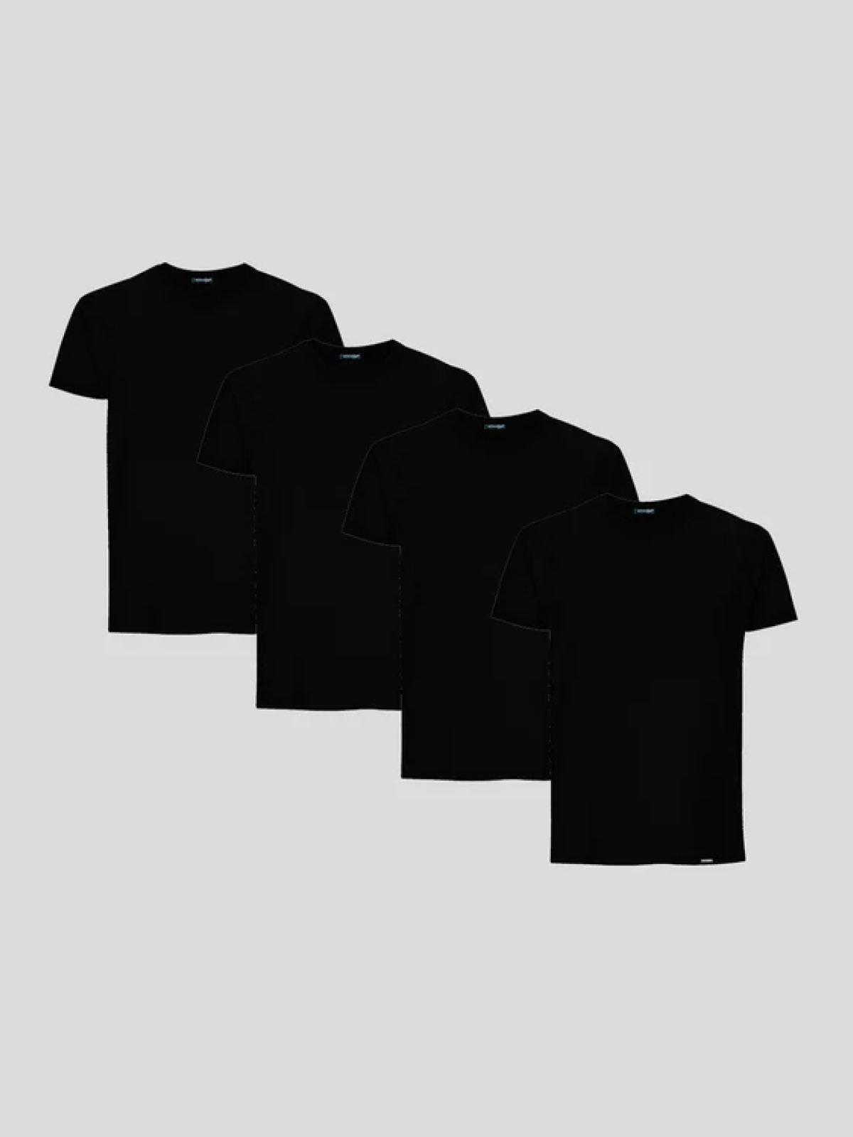 BASIC SLIM-FIT T-SHIRT 4ER-PACK