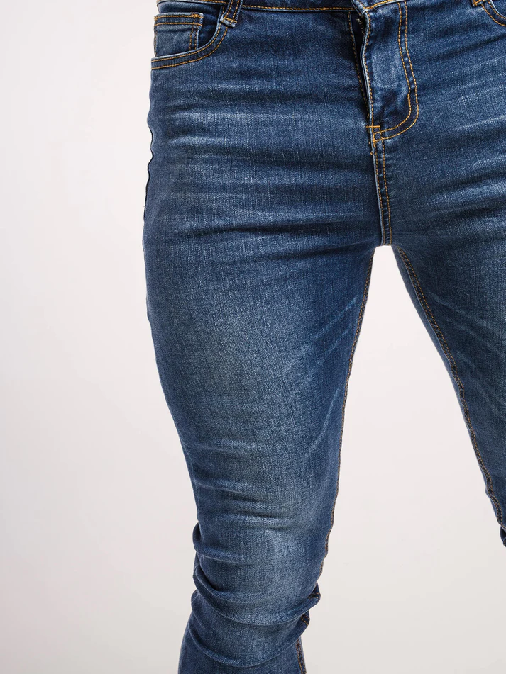 BASIC JEANS | BLAU