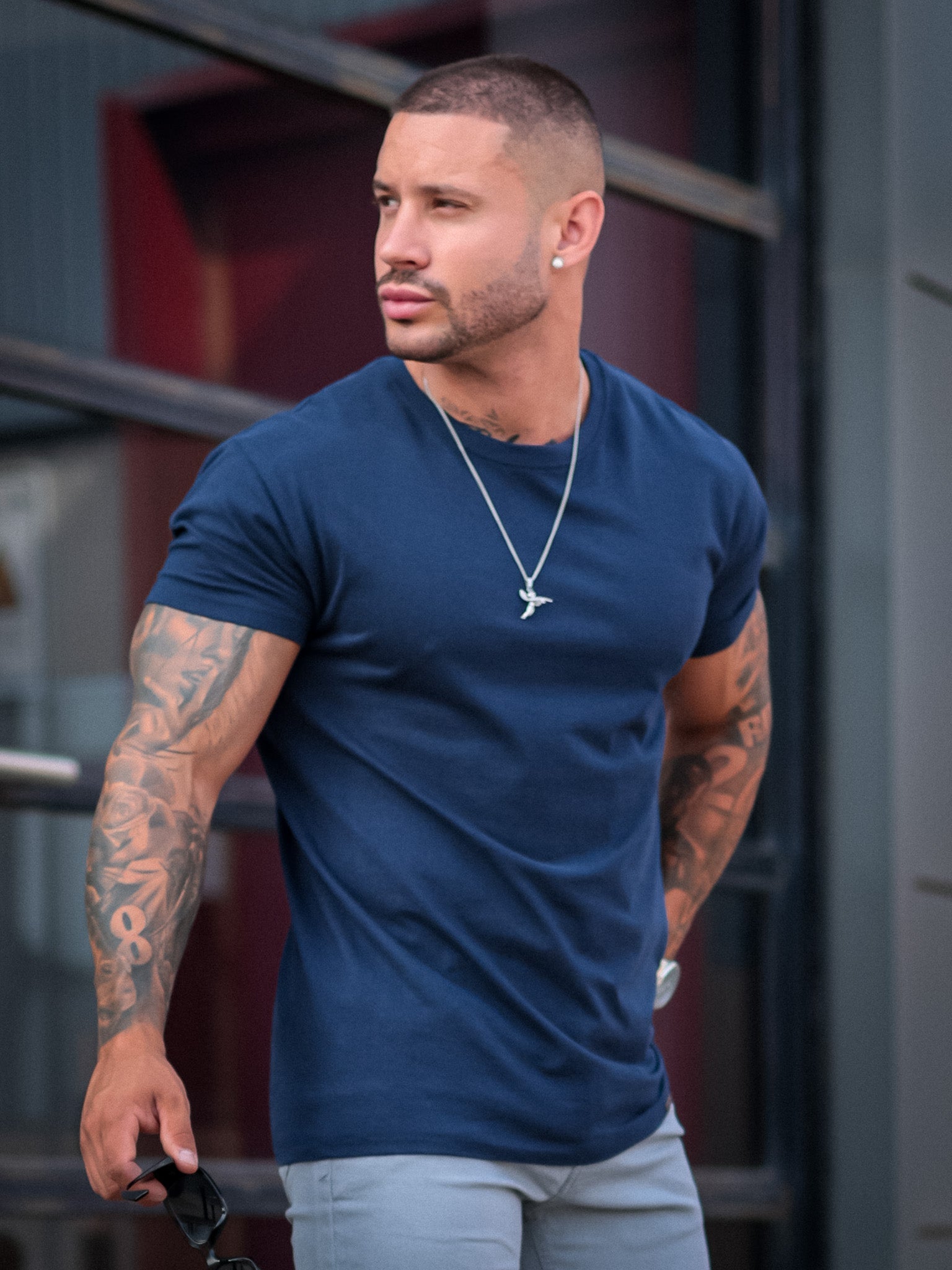 BASIC SLIM-FIT T-SHIRT 3ER-PACK