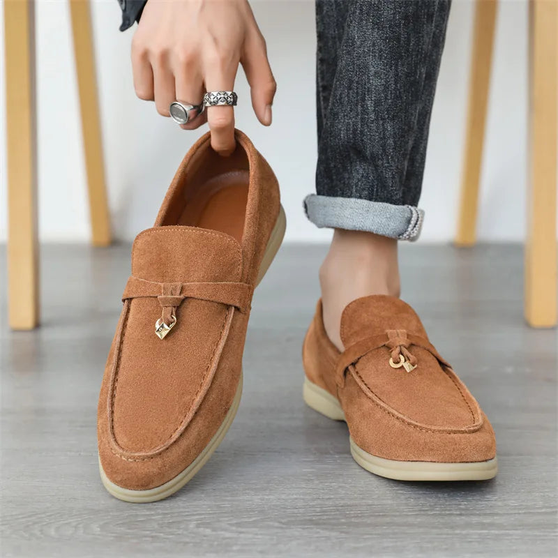 ENRICO - Wildleder-Loafer