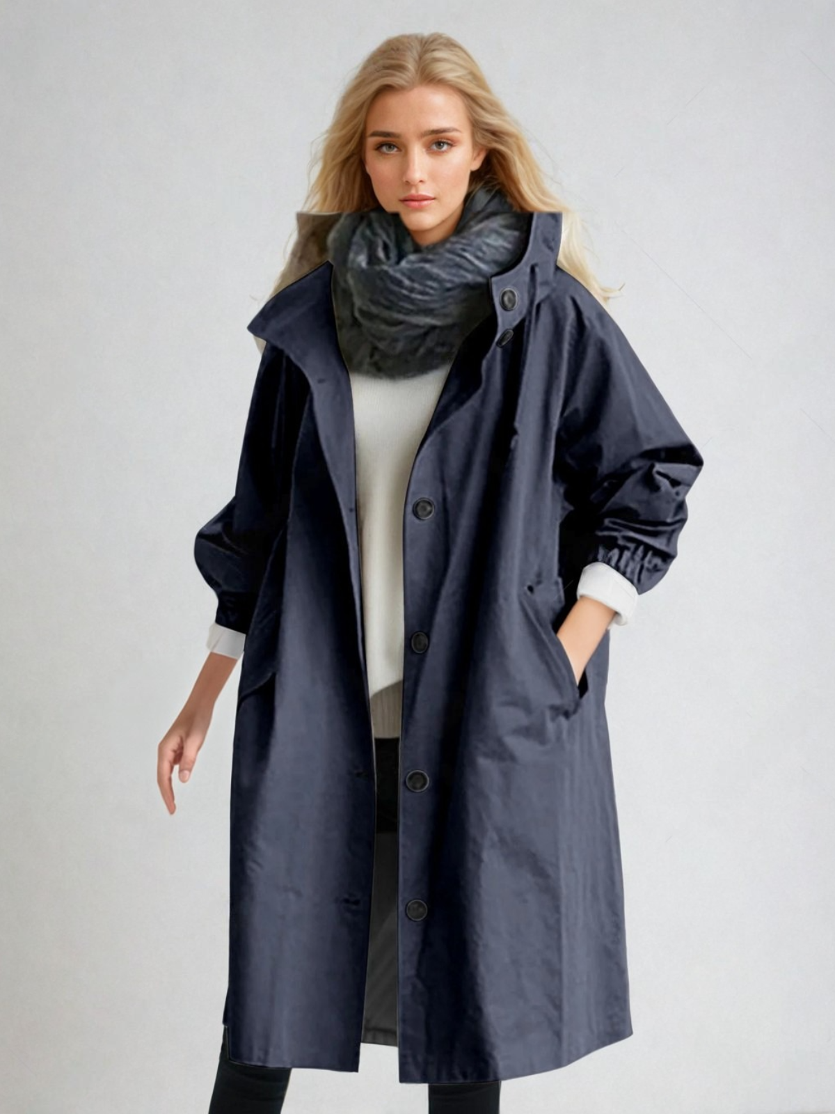 Luna – Eleganter wasserabweisender Trenchcoat