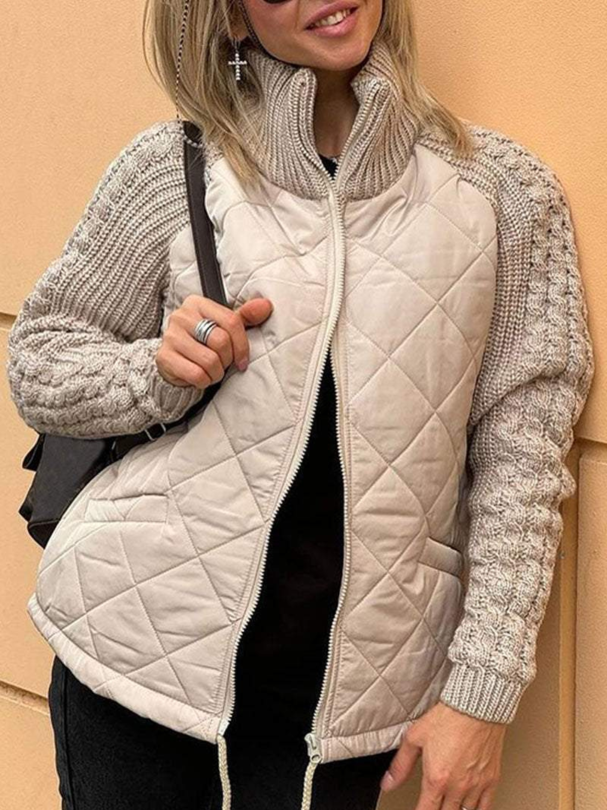 Patricia - Warme Strickjacke