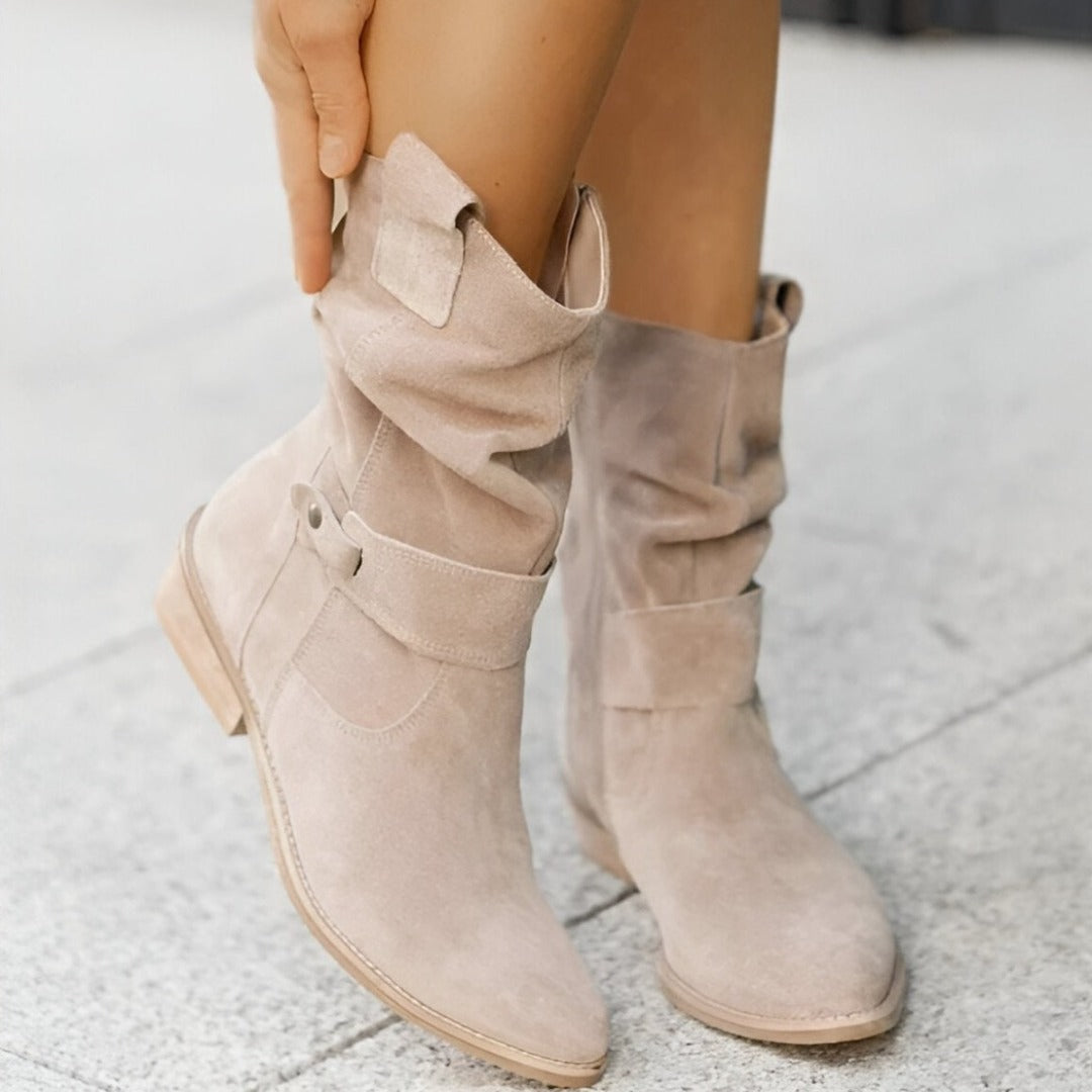 Amy – Stiefel aus Samt